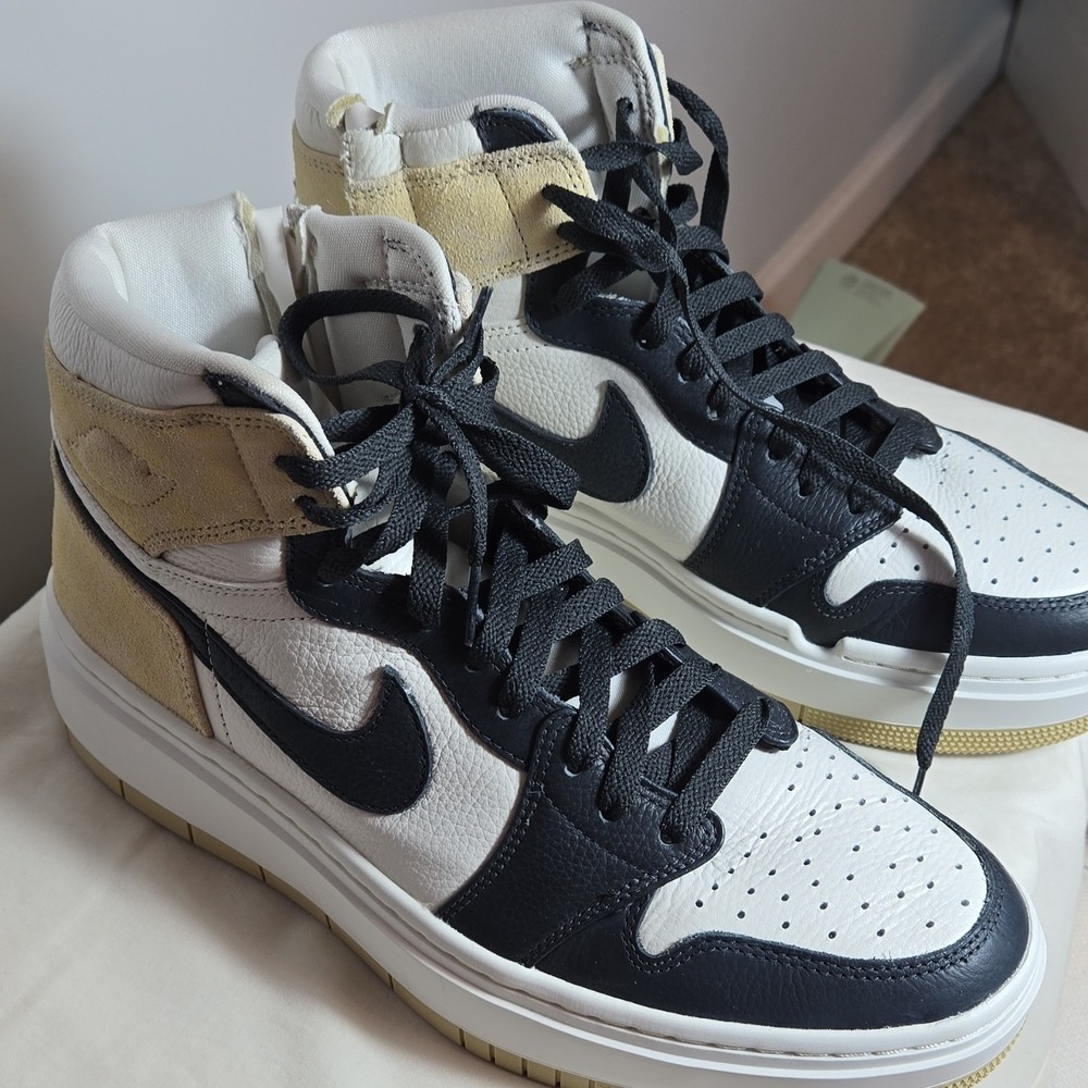 Jordan Air Jordan‎ 1 Elevate High DN3253-700 Team Gold Sail Smoke Grey Sneakers